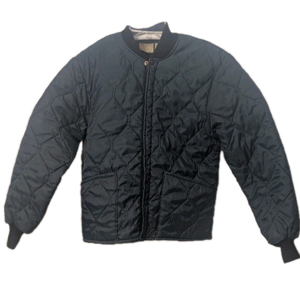 Wear Guard Quilted Cooler Jacket M Blue Bomber